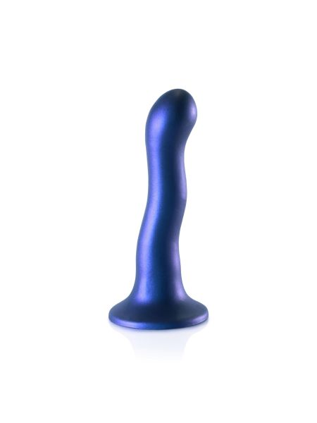 Silikonowe profilowane dildo do stymulacji punktu G strapon17 cm