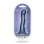 Silikonowe profilowane dildo do stymulacji punktu G strapon17 cm - 3