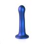 Silikonowe profilowane dildo do stymulacji punktu G strapon17 cm - 8