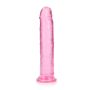 Żelowe dildo z przyssawką waginalne i analne 23 cm sztuczny penis - 2