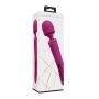 Cichy wibrator różdżka do stymulacji łechtaczki wodoodporny silikonowy bodywand - 4