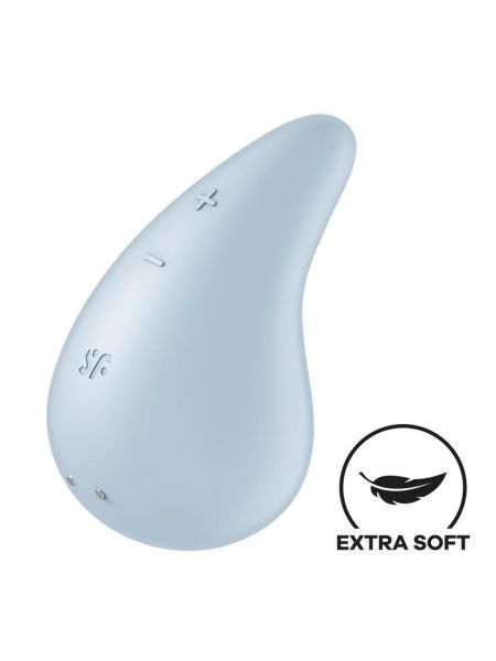 Dew Drop Satisfyer Wibrator Masażer Łechtaczki blue - 7