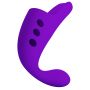 Wibrator na palec PRETTY LOVE purpurowy 10 funkcji - 6