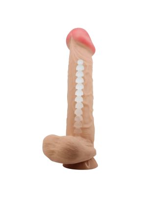 Realistyczne Dildo sztuczny penis jak prawdziwy żylasty 25 cm - image 2