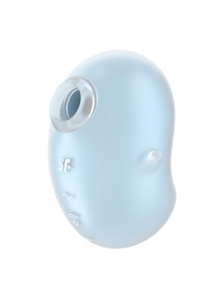 Masażer łechtaczki wibrator ssący powietrzem Satisfyer Cutie Ghost niebieski - 3