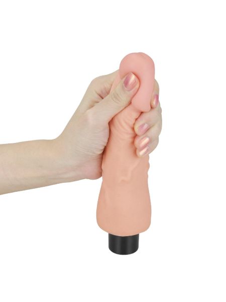 Realistyczne miękkie sztuczne dildo 10 prędkości - 4