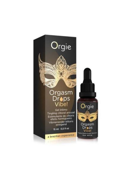 ORGIE Orgasm Drops Vibe Peach Flavor 15 ml - 2