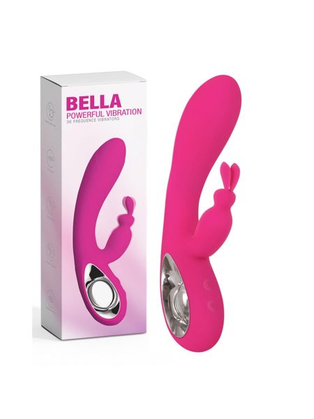 Wibrator-Bella,36 funkcji, USB Pink - 3