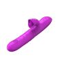 Wibrator-Angelia, USB 3 functions of thrusting / 20 vibrations Purple - 5