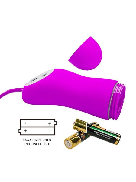 PRETTY LOVE - SUCTION & VIBRO-BULLETS, 12 vibration functions 12 sucking functions - 8