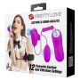 PRETTY LOVE - SUCTION & VIBRO-BULLETS, 12 vibration functions 12 sucking functions - 11