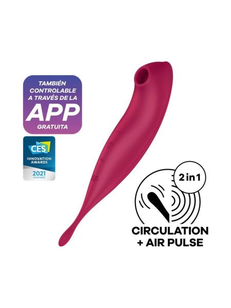 Twirling Pro Connect App dark red - 6