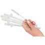 Glass Drinking Straw Willy x 4 - 9