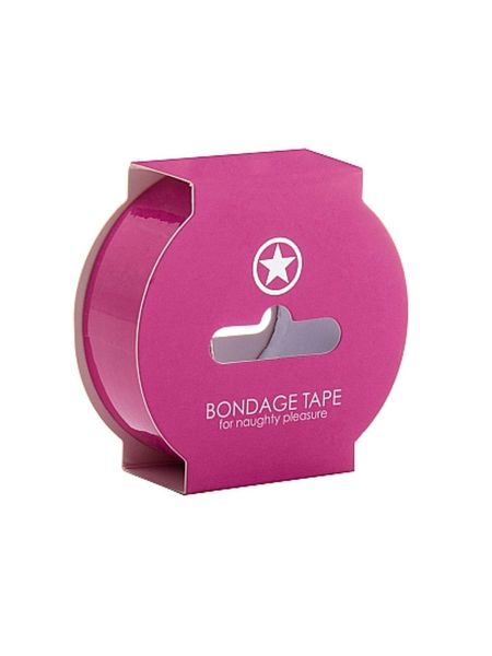 Non Sticky Bondage Tape - 17,5 Meter - Pink