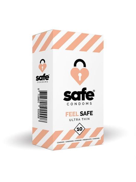 SAFE - Condooms Voelen Veilig Ultra Dun (10 stuks)