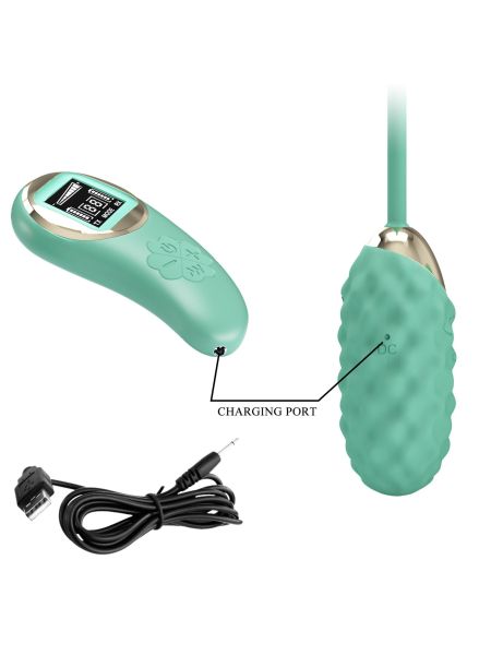 Wibrator -PRETTY LOVE - Vivian Green, 10 vibration functions 9 speed levels Wireless remote control - 8