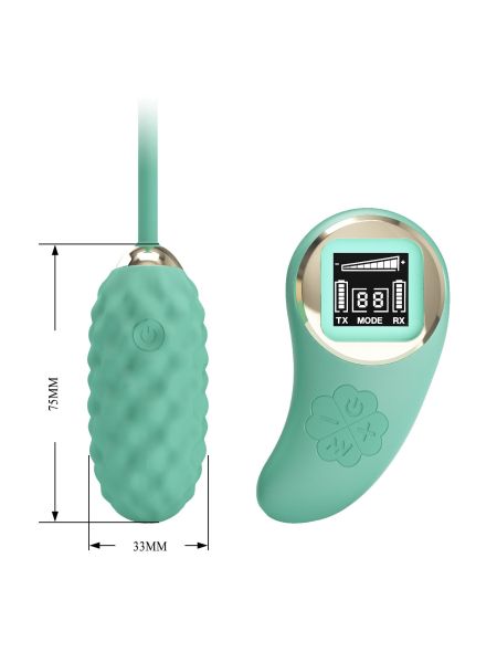 Wibrator -PRETTY LOVE - Vivian Green, 10 vibration functions 9 speed levels Wireless remote control - 9