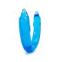 Podwójne Dildo Delfin - DOUBLE DOLPHIN, Bendable blue Baile - 2