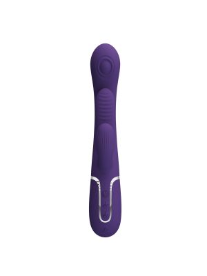 Wibrator króliczek PRETTY LOVE - Shonia Dark Purple, Twinkled Tenderness, 7 thumping functions 7 vibration functions - image 2