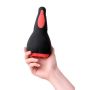 Masturbator Stymulator Silicone, Black, 18.5 cm. - 4