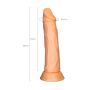 Realistyczne dildo TPE kolor cielisty  17,5 cm - 6