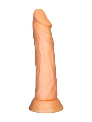 Realistyczne dildo TPE kolor cielisty  17,5 cm - image 2