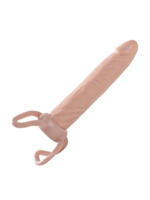 Penis dildo do podwójnej penetracji 2 pierścienie - image 2