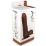 Czarne dildo realistyczne murzyńskie 25 cm - 3