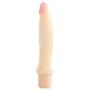 Wibrator analny - żelowy penis cielisty 19 cm - 3