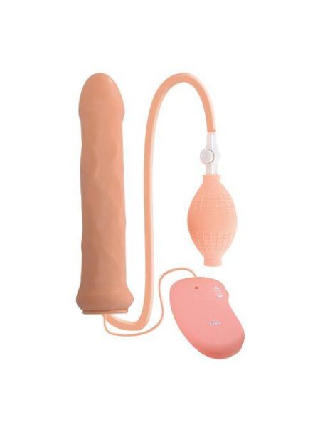 Dildo pompowane do seksu analnego 16 cm - 2