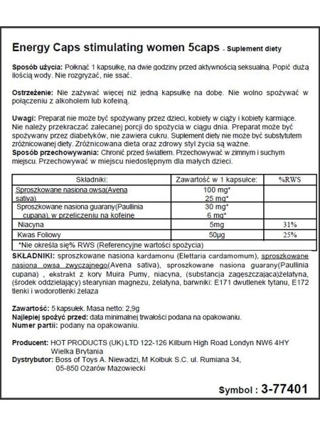 Energetyczne tabletki dla kobiet podniecają na sex - 2