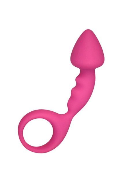 Plug analny korek stymulacja prostaty silikon 12 cm - 2