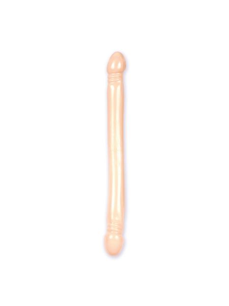 Dildo gładkie realistyczne do podwójnej penetracji 45 cm - 3