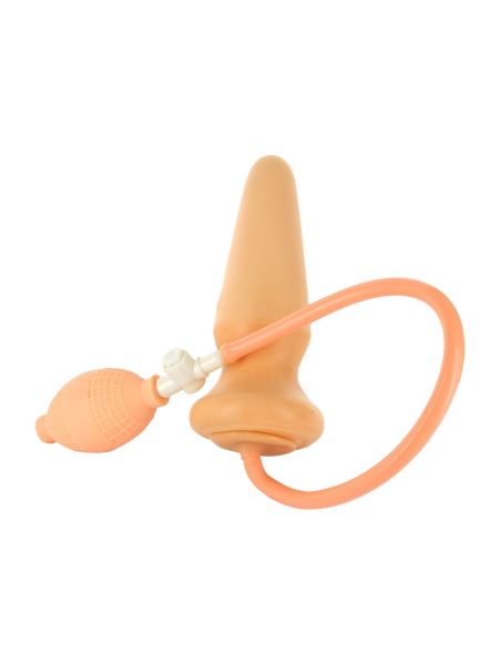 Pompowany korek analny zatyczka sex balon 17cm - 2