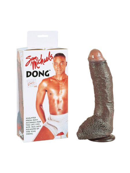 Żylaste zagięty sztuczny penis z przyssawką 19 cm - 4