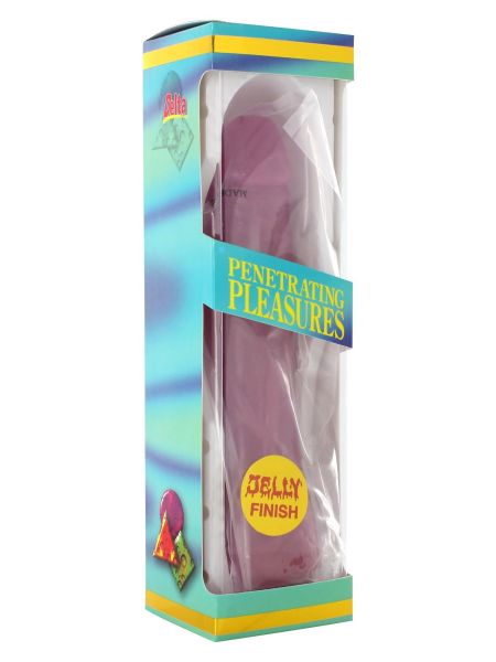 Penis żelowy jak prawdziwy realistyczne dildo 20 cm - 2