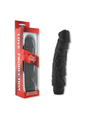 Realistyczny penis duży wibrator jak żywy 22cm - image 2