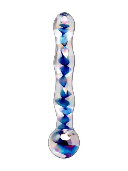 Dildo-ICICLES NO 8 - HAND BLOWN MASSAGER