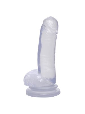 Dildo przezroczyste duże penis z przyssawką 20 cm - image 2