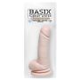 Dildo-BASIX 8"""" DONG W SUCTION CUP FLESH - 5