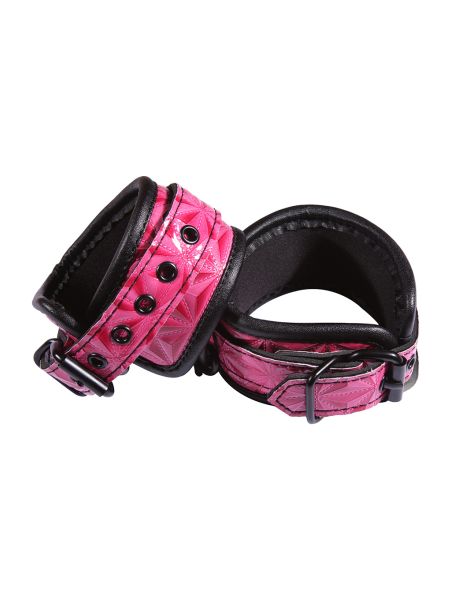 Kajdanki-SINFUL ANKLE CUFFS PINK