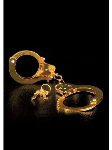 Kajdanki-FF GOLD METAL CUFFS - 6