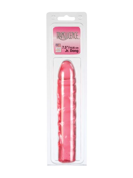 Dildo-TRANSLUCENCE 7.5 JR DONG RED - 4