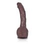 Dildo duży zagięty murzyński penis 22cm przyssawka - 14