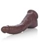 Dildo duży zagięty murzyński penis 22cm przyssawka - 15