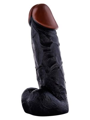 Dildo czarne realistyczny penis sex członek 20cm - image 2