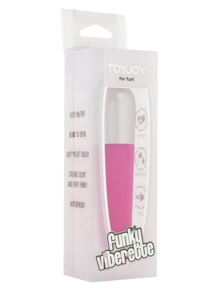 Mały masażer łechtaczki mini sex stymulator 10cm różowy - 3