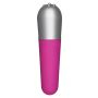 Mały masażer łechtaczki mini sex stymulator 10cm różowy - 2