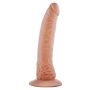 Realistyczny smukły penis dildo z przyssawką 20cm - 3