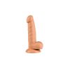 Dildo penis ciała ludzkiego z przyssawką 17 cm - 3